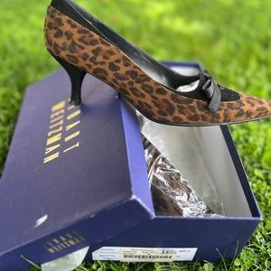 Stuart Weitzman Spotted Cat size 9